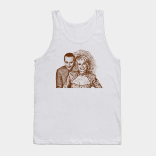 Pee Wee Herman ~ Retro Vintage Sketches Tank Top